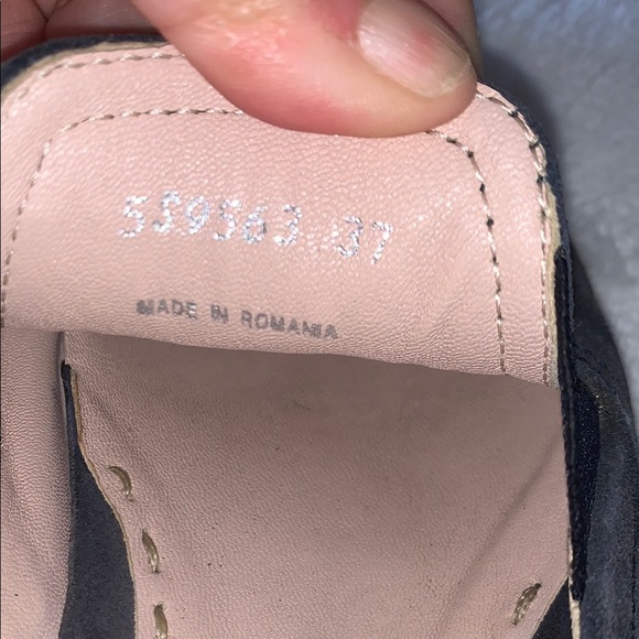 Gently Loved Women's Slip-On Shoes with Silver Cap Toe by Miu Miu - Picture 6 of 14